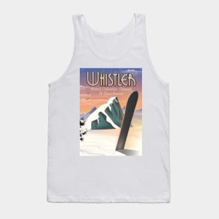 Whistler To Snowboard Tank Top